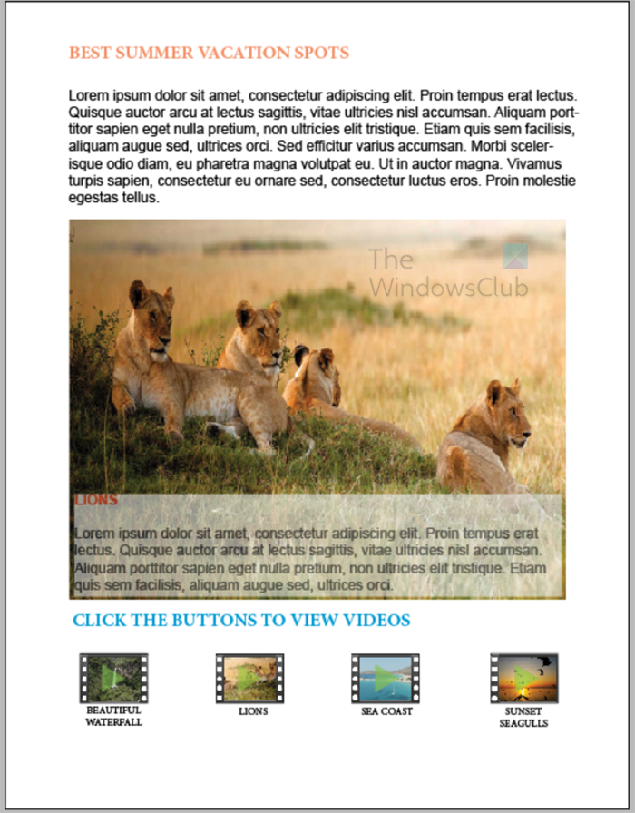 How to create Interactive Video Slides in InDesign
