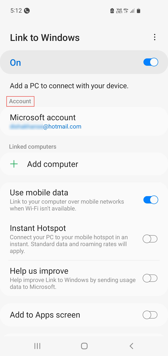 How to unlink Phone from Windows 11 PC