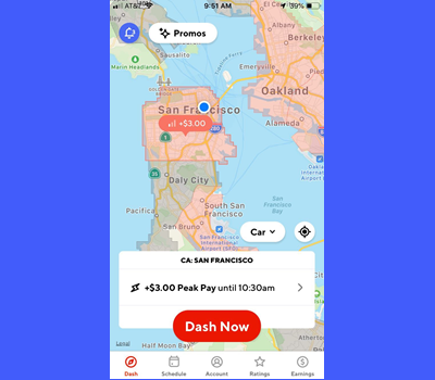 اوج پرداخت در DoorDash