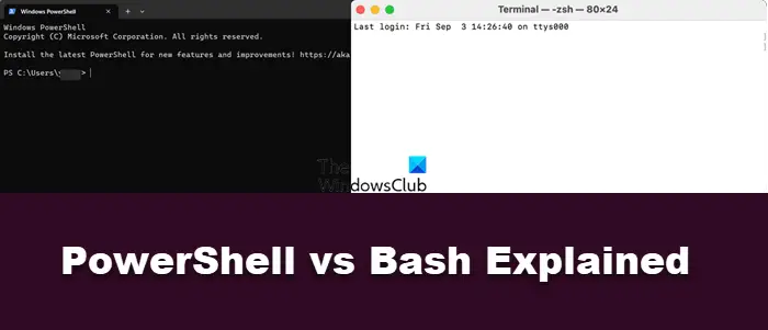 PowerShell vs Bash explained; Which one is better?