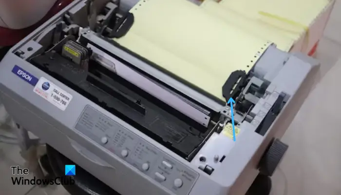 Printer say paper jam when there is no paper jam