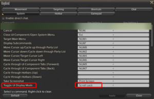 How to hide UI in FFXIV on PC