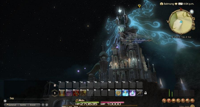 hide UI in FFXIV on PC