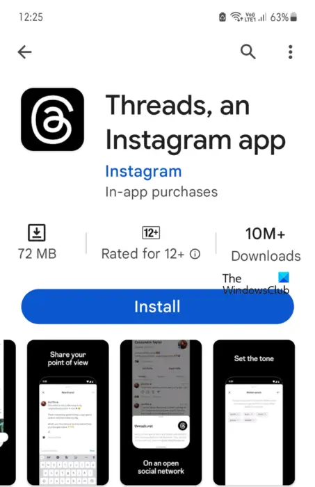 How To Use Threads Google Play Store