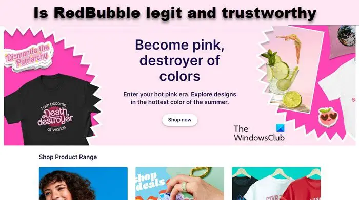 Is RedBubble legit and trustworthy