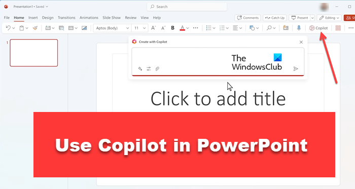 How To Enable Copilot In PowerPoint