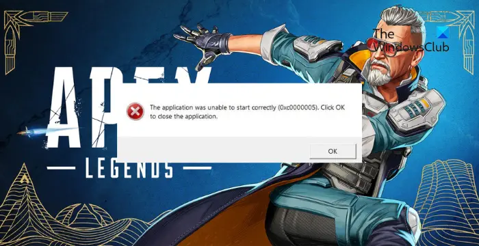 Apex Legends Unable to start correctly 0xc0000005