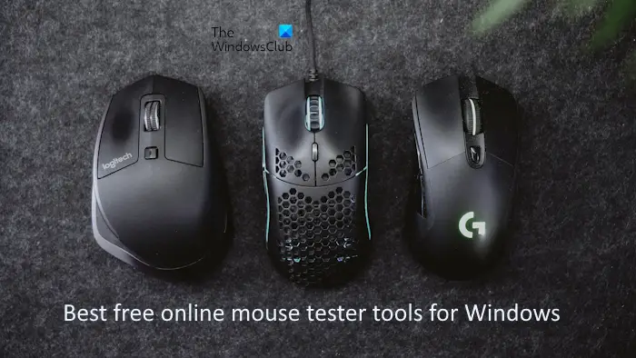 Best free online Mouse Tester Tools for Windows PC