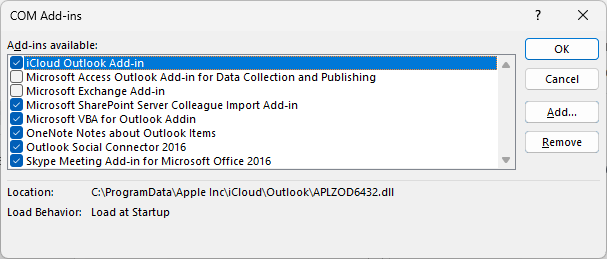 Outlook stuck on verifying data integrity