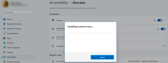 How to Add Natural Voices in Narrator on Windows 11