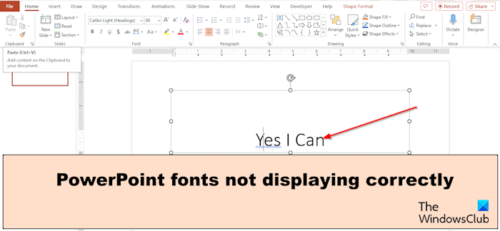 PowerPoint Fonts not displaying correctly [Fix]