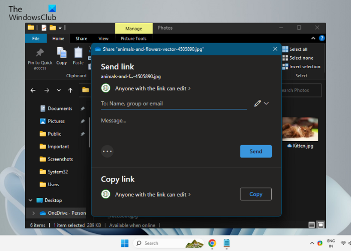 How to quickly email yourself a File from Windows Explorer