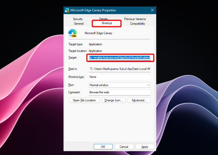 Enable EPUB support in Microsoft Edge