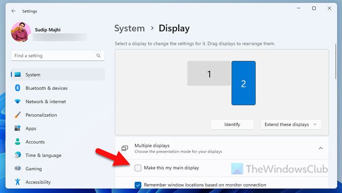 BIOS not showing on external monitor