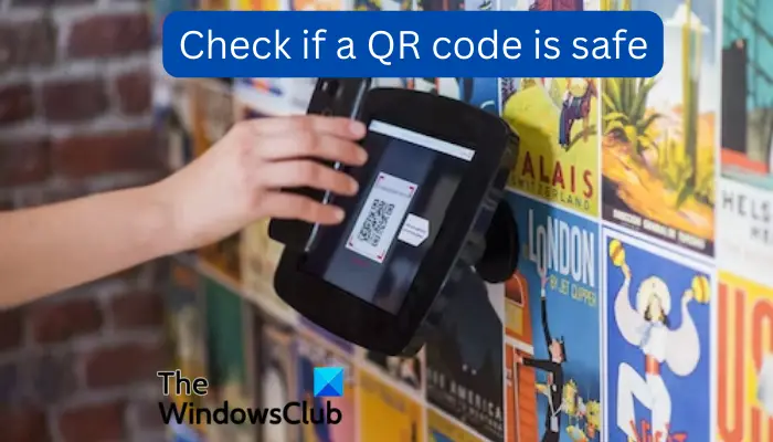 Check if a QR code is safe