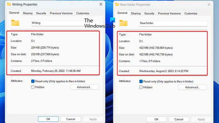 how to compare two folders in windows 10