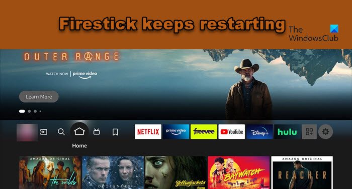 Amazon Firestick keeps restarting
