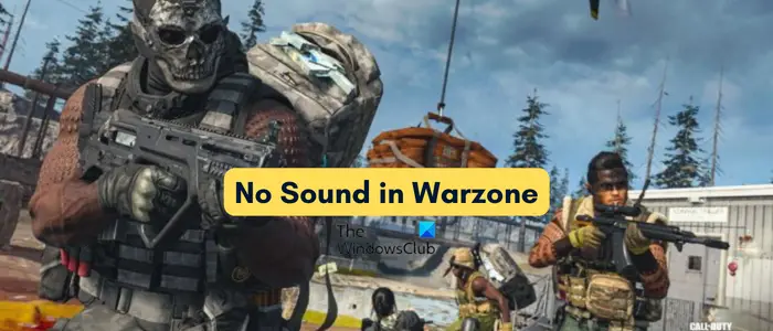 no sound in Warzone