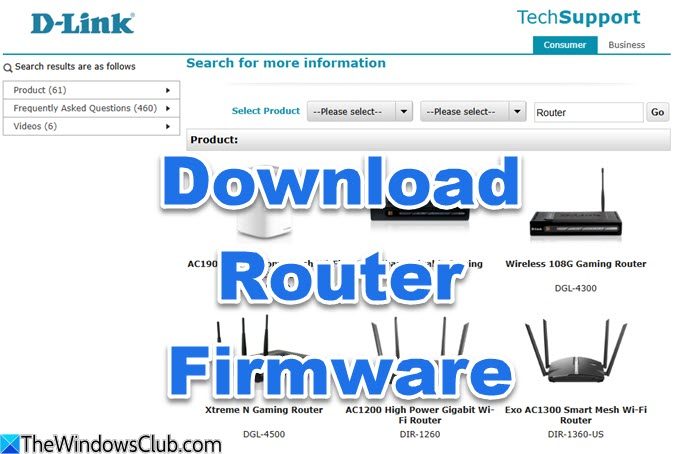 update Router Firmware
