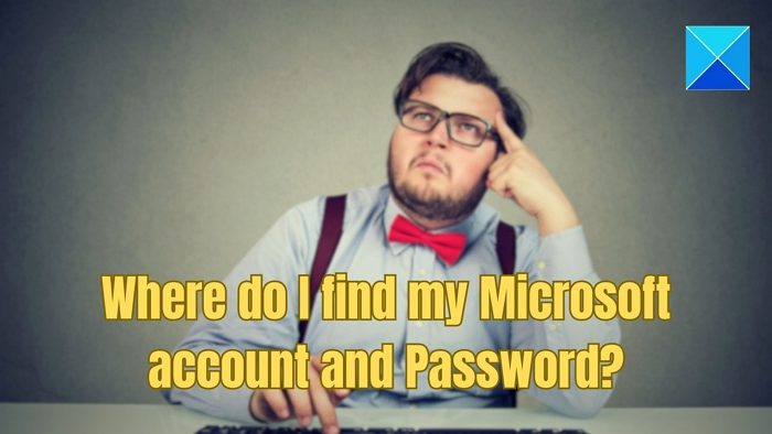 Find Microsoft Account Password