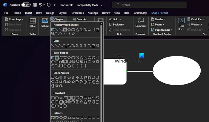 How to make Genogram in Word