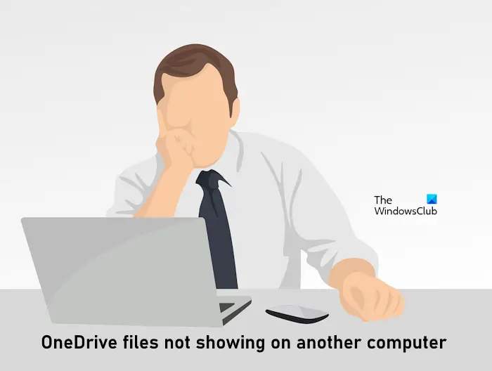 OneDrive files not showing on another computer