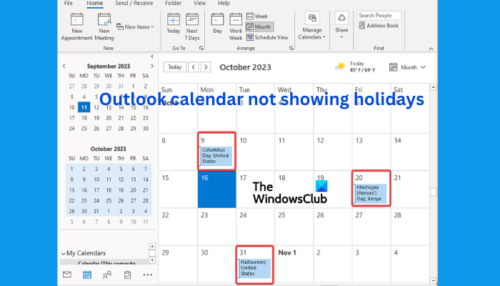 Outlook Calendar Not Syncing Fix 
