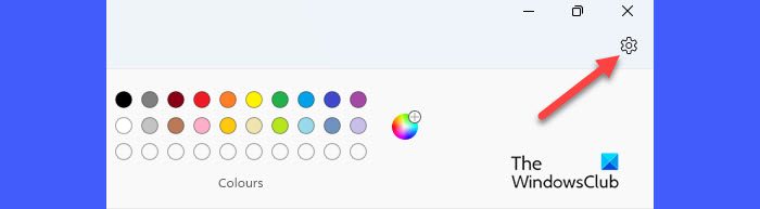 Paint Settings icon