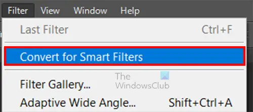 Photoshop plugins - Smart filter 1