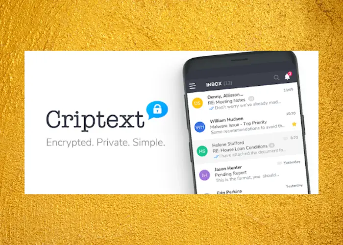 Criptext encrypted email service