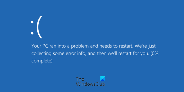 Windows 11 Blue Screen when idle
