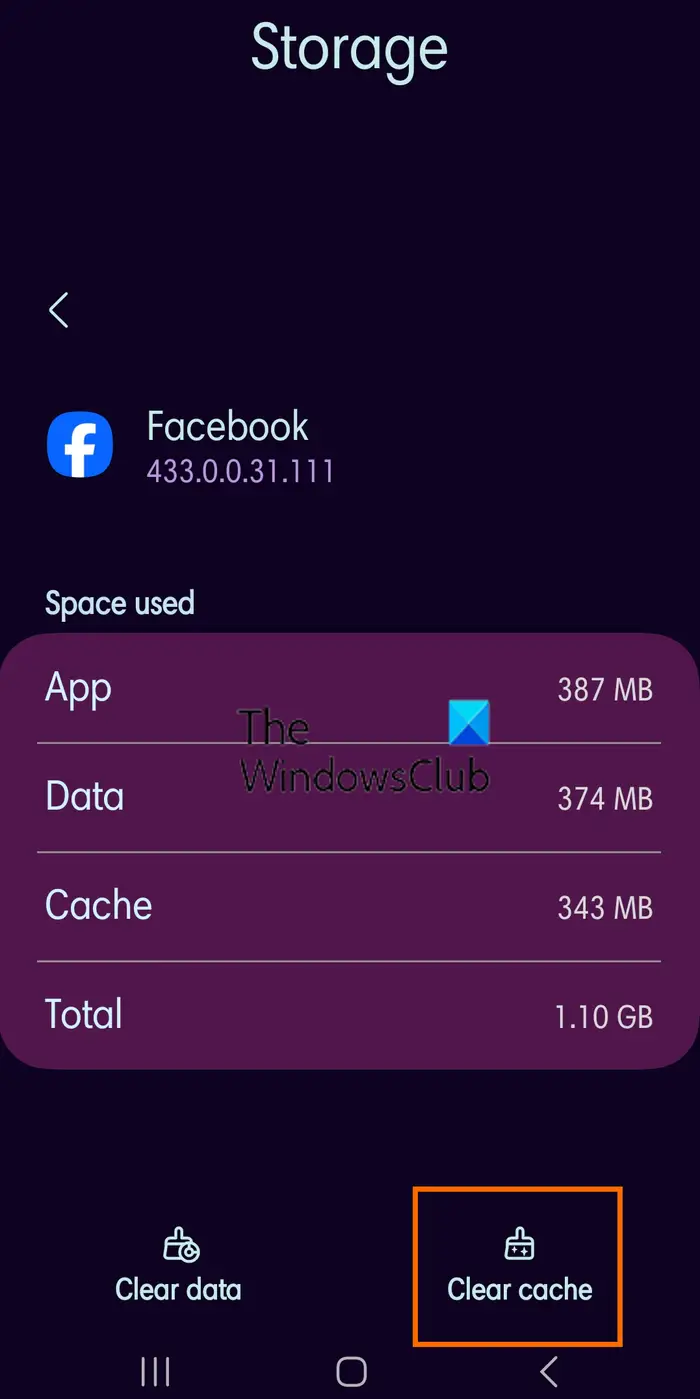 Login Failed, Error code 1 on Facebook