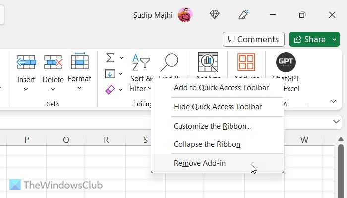 Keyboard shortcuts not working in Excel