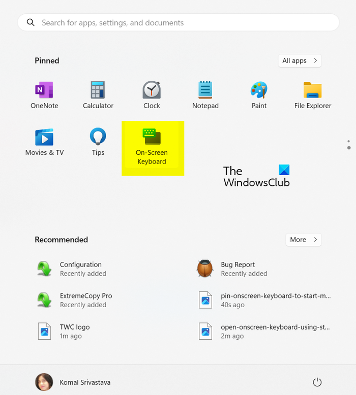 HOW TO OPEN ONSCREEN KEYBOARD IN WINDOWS 11 visual data 7