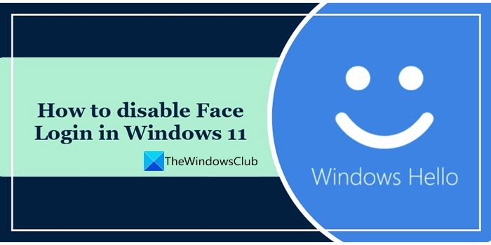 Disable Face Login in Windows 11