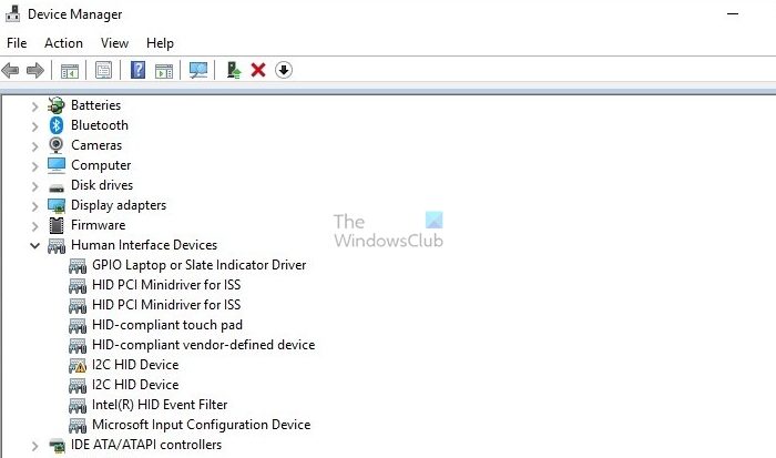 Fix for I2C HID Device Driver not working in Windows 11/10