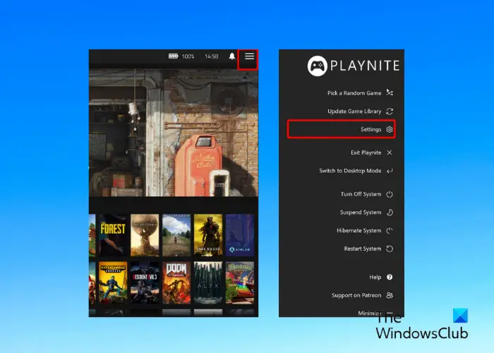 Use Playnite themes in fullscreen mode
