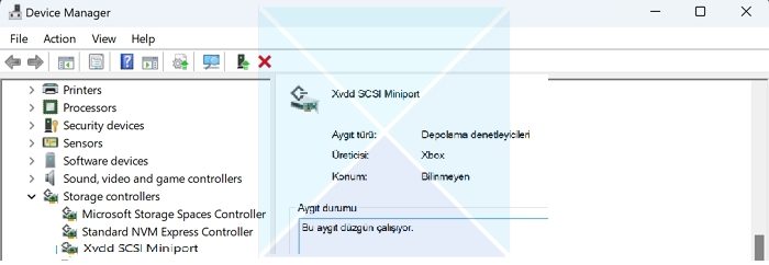 Fix Xvdd SCSI Miniport issues in Windows 11/10