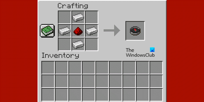 Craft a Compass in Minecraft