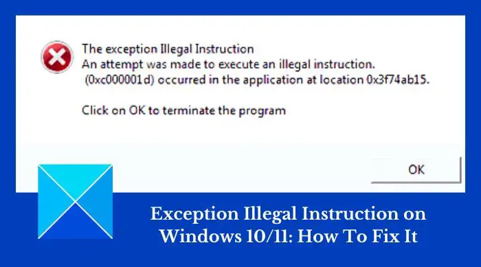 exception-illegal-instruction