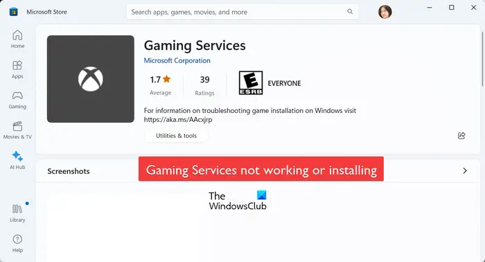 Is there a Microsoft Store workaround for downloading a game