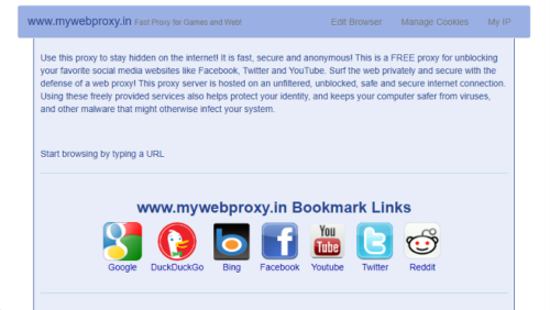 Best free Online Web Proxy Sites to unblock websites