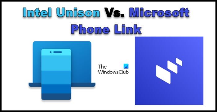 Intel Unison vs. Microsoft Phone Link