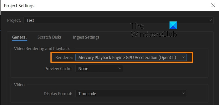 Premiere pro gpu acceleration on sale