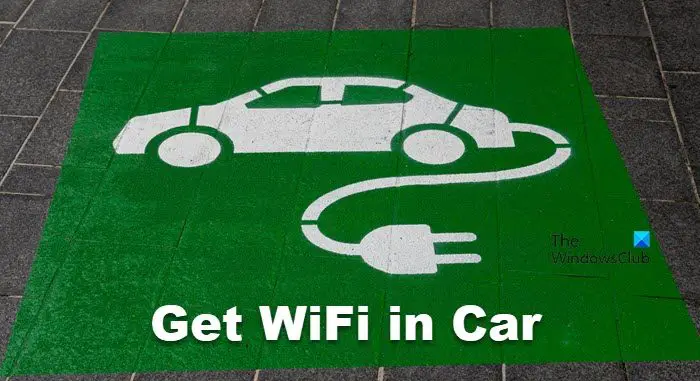 get WiFi in your car