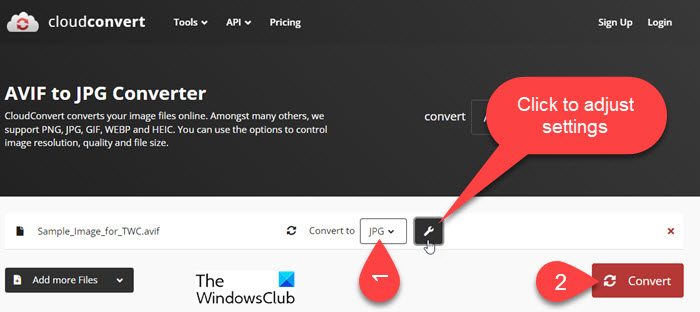 CloudConvert file conversion