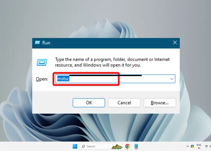 Enable Remote Desktop Connection Windows 11
