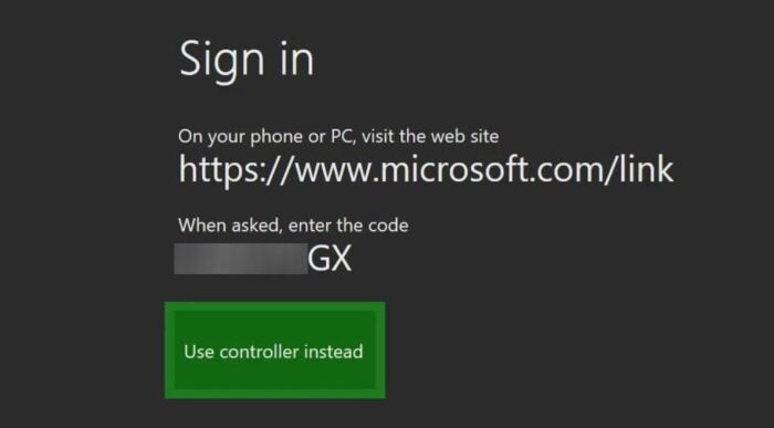 Microsoft discount xbox code