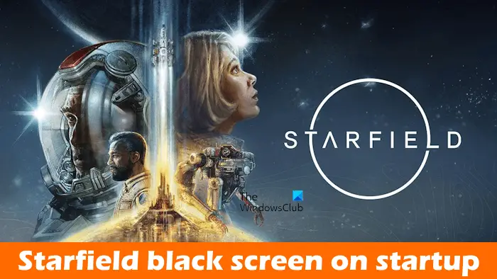 Starfield black screen on startup