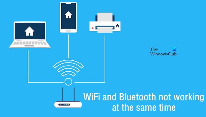 WiFi and Bluetooth not working at the same time in Windows